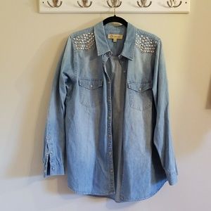 So cool! Democracy Denim Shirt